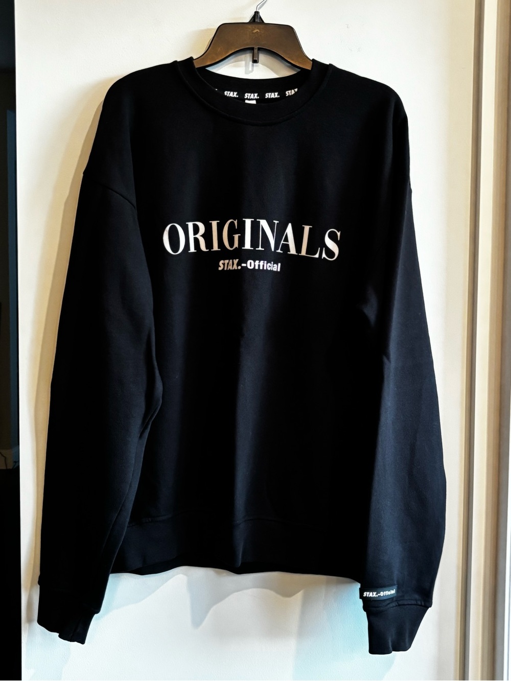 Originals Black Men's Crewneck long sleeve shirt